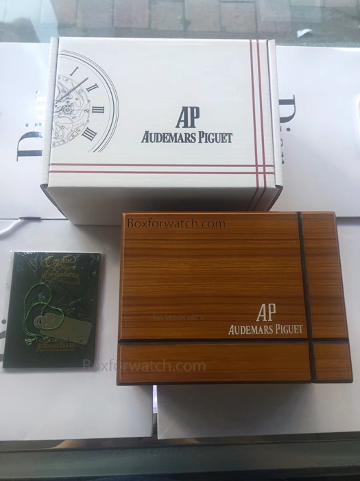 Replica Audemars Piguet Wood Watch Box / Cross sign